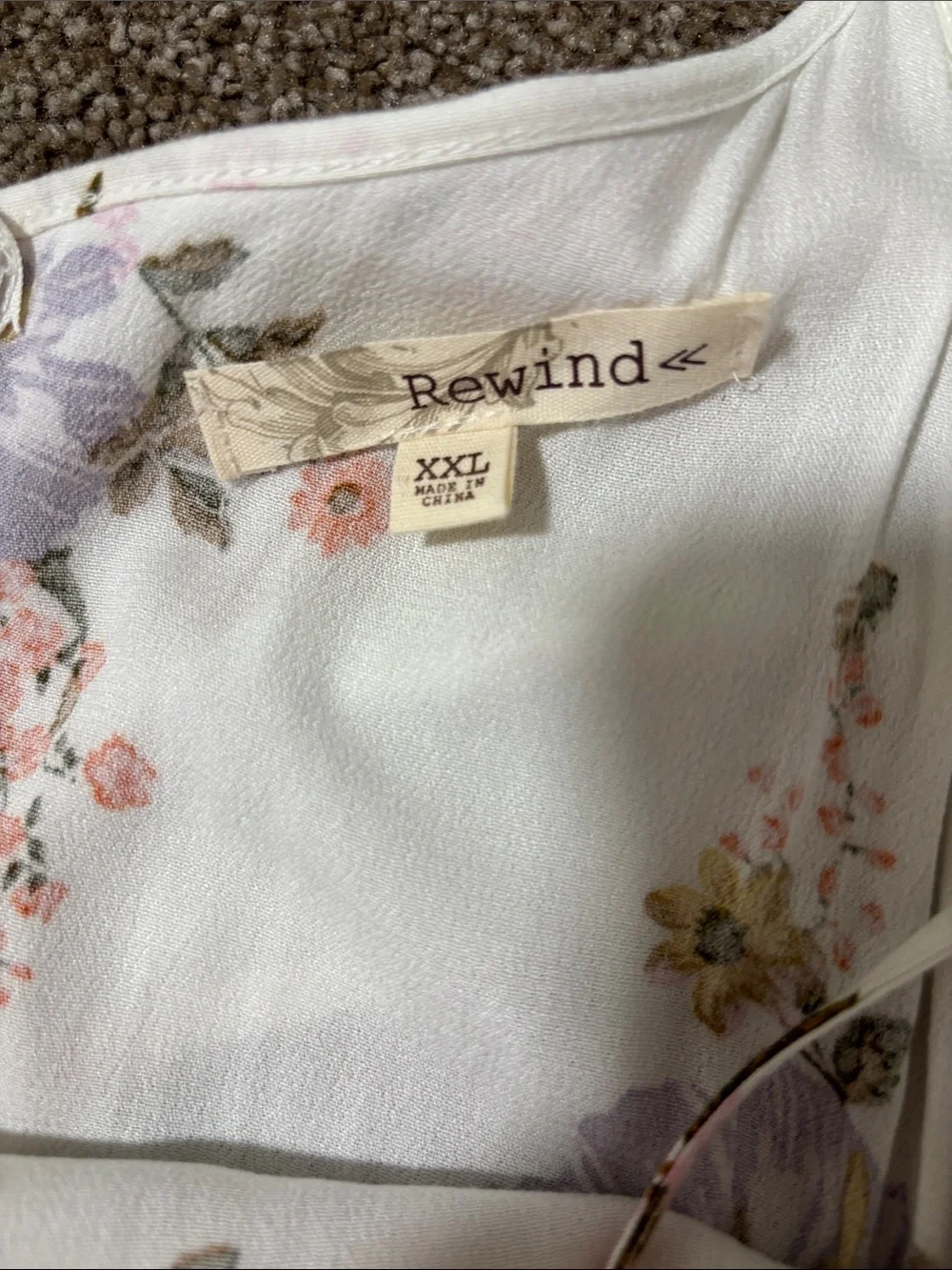 Rewind fabric detailing